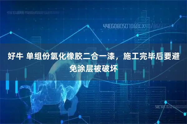 好牛 单组份氯化橡胶二合一漆，施工完毕后要避免涂层被破坏